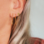 Puedes crear estas joyas tan bonitas con las nuevas fornituras met&aacute;licas DQ para pendientes, y cierres para joyas.