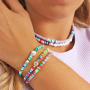 As&iacute; se hacen pulseras y collares con abalorios Katsuki, perlas de agua dulce y abalorios de letras: