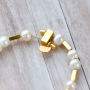 Estas pulseras se pueden hacer con la &uacute;ltima colecci&oacute;n de perlas de agua dulce