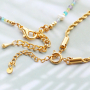 Crea elegantes collares con abalorios y colgantes faceteados de Ojo de Gato