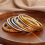 Para crear pulseras al estilo de pulseras pan de oro