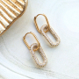 Crea pendientes personalizados con pendientes criolla en acero inoxidable
