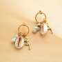 Crea pendientes elegantes con pendientes de acero inoxidable con perno