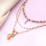 Inspiraci&oacute;n en joyer&iacute;a con coloridos colgantes de resina Mano fico