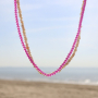 Ponte creativa con abalorios facetados para una colecci&oacute;n de verano