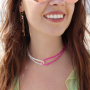Ponte creativa con abalorios facetados para una colecci&oacute;n de verano