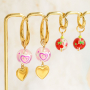 Manos a la obra con los abalorios de cristal para pendientes de moda