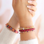 Ideas para pulseras con abalorios acr&iacute;licos