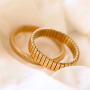 Mezcla y combina pulseras brazalete de acero inoxidable