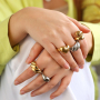 Ideas creativas con nuestros pendientes y anillos de acero inoxidable