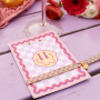 Tiempo de inspiraci&oacute;n con cinta con texto y tarjetas de joyer&iacute;a &uacute;nicas