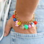 Inspiraci&oacute;n en joyas coloridas con abalorios acr&iacute;licos
