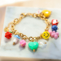 Inspiraci&oacute;n en joyas coloridas con abalorios acr&iacute;licos