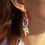 Crea joyas de moda con las fornituras para llavero coloridas
