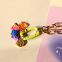 Crea joyas de moda con las fornituras para llavero coloridas