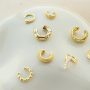 Inspiraci&oacute;n con pendientes ear cuff de acero inox