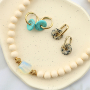 Dise&ntilde;a joyas preciosas con abalorios y colgantes de piedra natural
