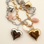 Mix & match: crea joyas con colgantes de acero inoxidable