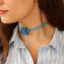 Mix & match con los chokers florales
