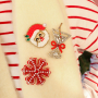 Combina & mezcla: broches navide&ntilde;os con formas festivas 