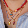 Crear joyas coloridas con colgantes de acero inox