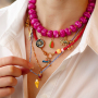 Crear joyas coloridas con colgantes de acero inox