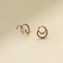 Colecci&oacute;n Statement con BY31&reg;: earcuffs con anilla(s) y pendientes de espiral