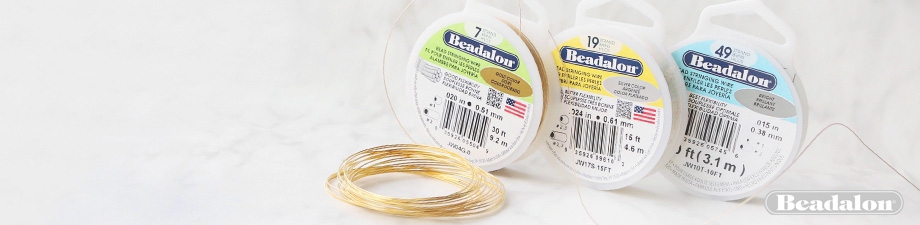 Hilo para enfilar el&aacute;stico Beadalon