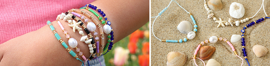 Nueva colecci&oacute;n de tobillera & pulseras
