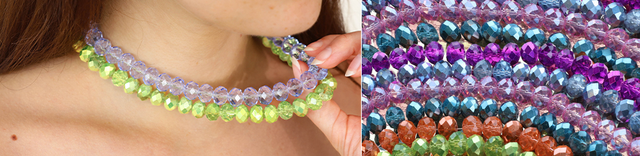 ¡Guau! Colección de abalorios facetados ¡Guau! Colección de abalorios facetados